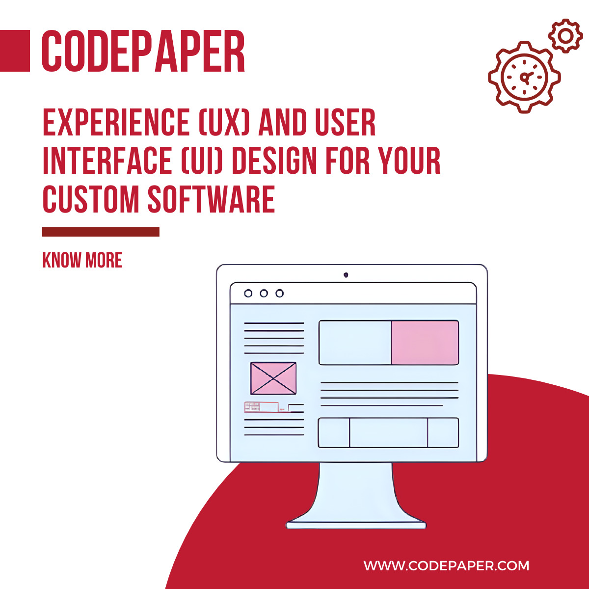 Experience (UX) and User Interface (UI) Design for your Custom Software