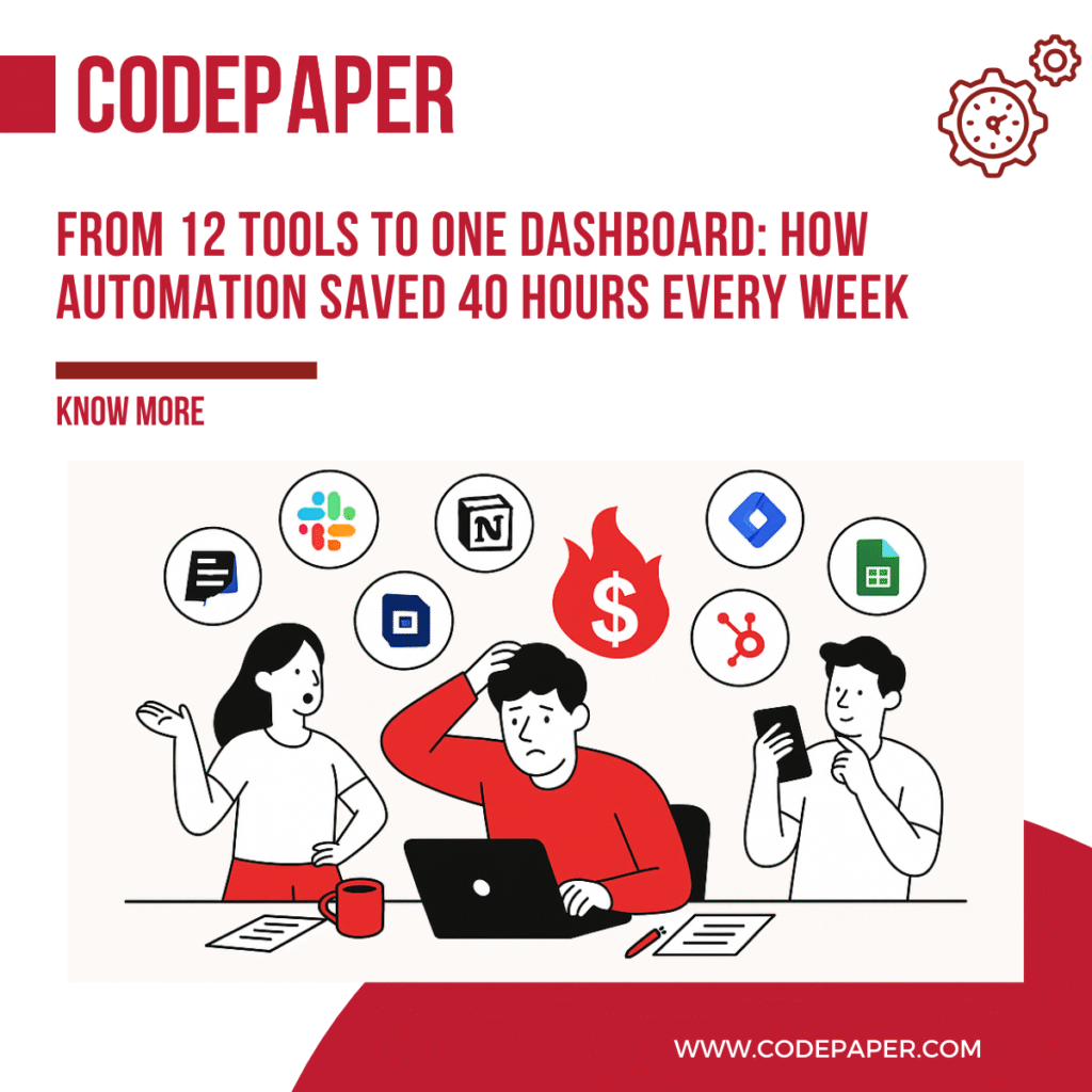 From 12 Tools to One Dashboard: How Automation Saved 40 Hours Every Week